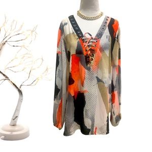 Alfani beautiful long sleeve tunic